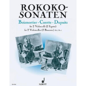 Rokoko-Sonaten für 2 Violoncelli