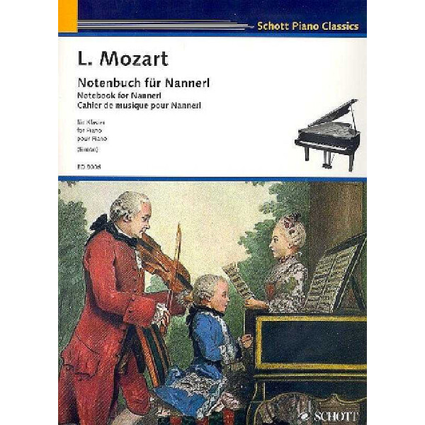Notenbuch für Nannerl