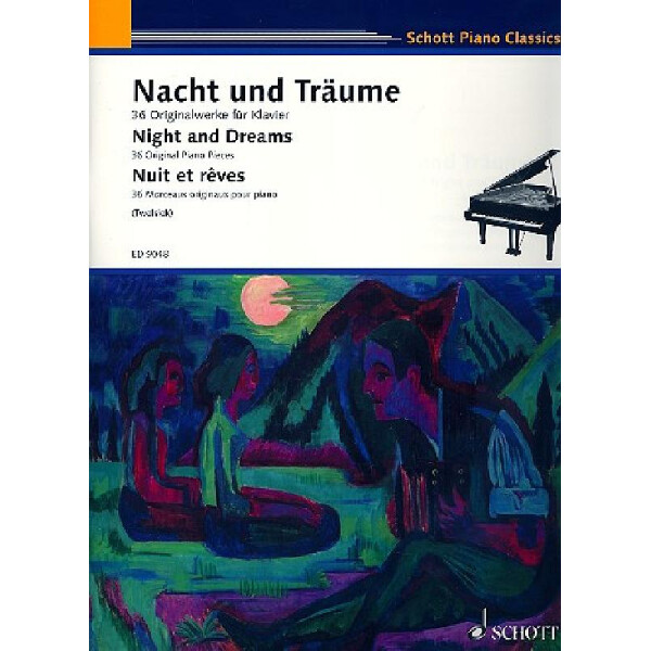 Nacht und Träume für Klavier