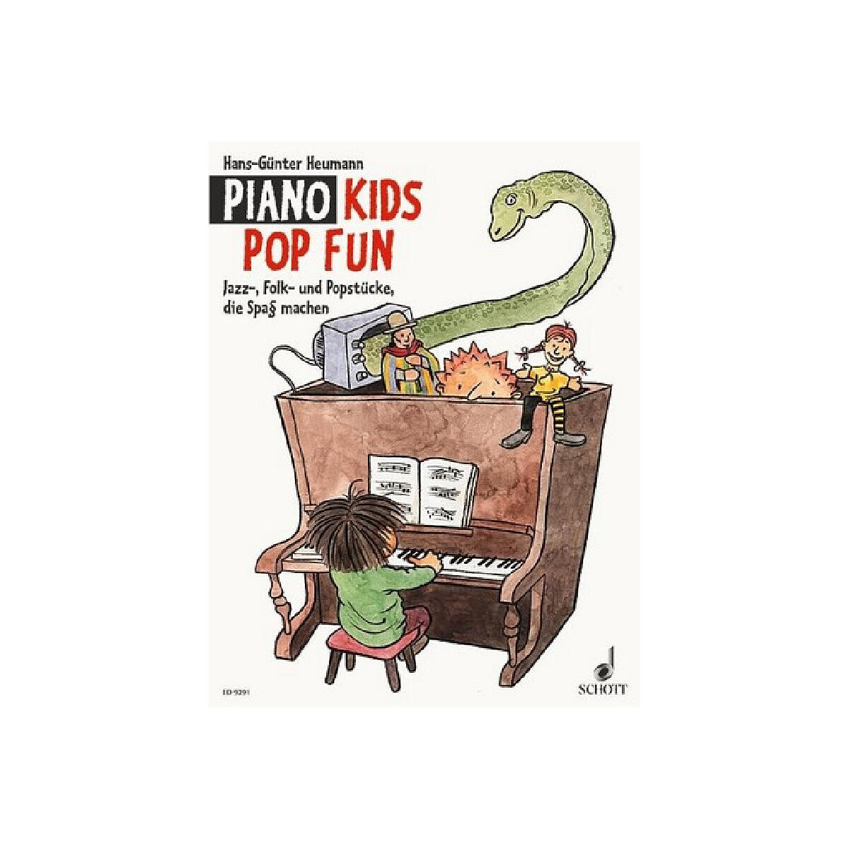 Piano Kids Pop Fun Jazz-, Folk- und box