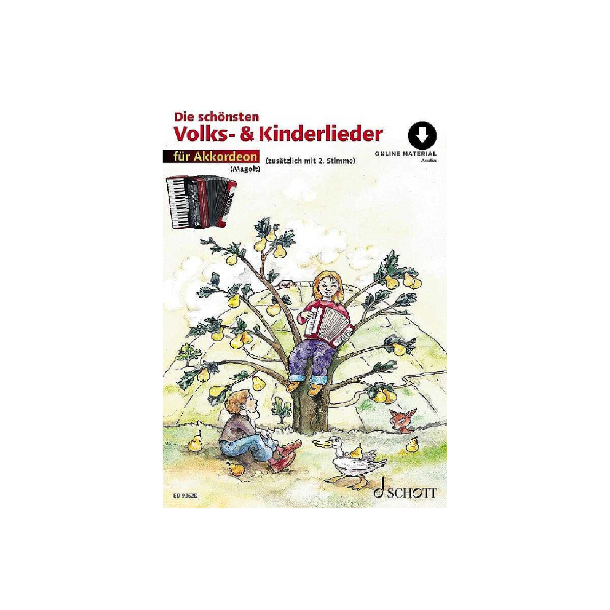 Die schönsten Volks- und Kinderlied box