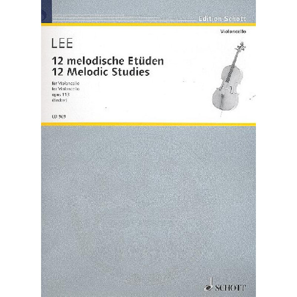 12 melodische Etüden op.113