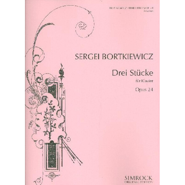 3 Stücke op.24 für Klavier