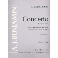 Konzert d-Moll für Violine und Streichorchester