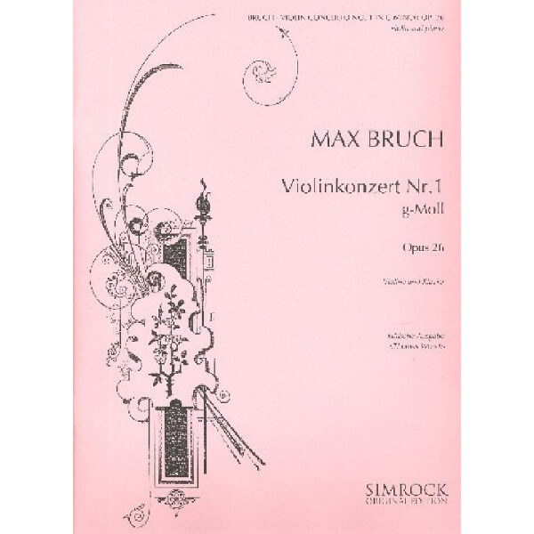 Konzert g-Moll Nr.1 op.26 für Violine