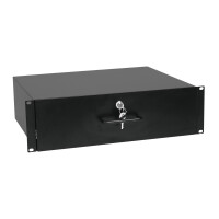 Omnitronic Rackschublade mit Schloss 3HE