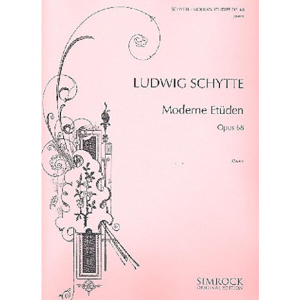 Moderne Etüden op.68 für Klavier