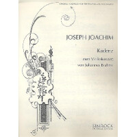 Kadenzen zum Violinkonzert