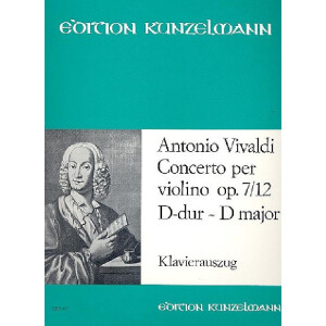 Konzert D-Dur op.7,12 für Violine
