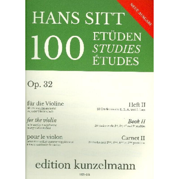 100 Etüden op.32 Band 2