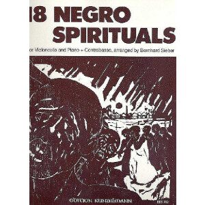 18 Negro Spirituals for violoncello