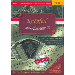 Knöpferl Band 1 Ergänzungsheft 2 (+CD)