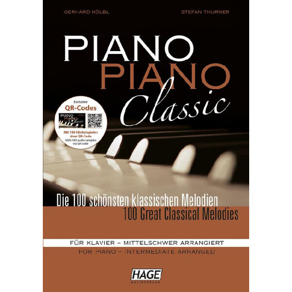Piano Piano Classic - mittelschwer (+QR-Codes)