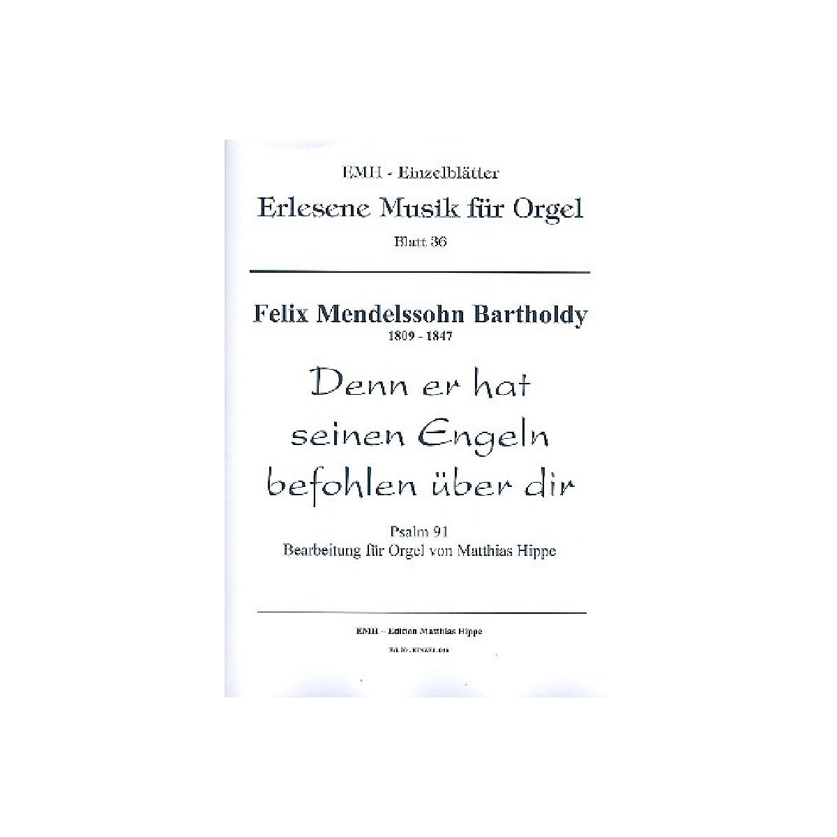 Denn er hat seinen Engeln befohlen &uuml box