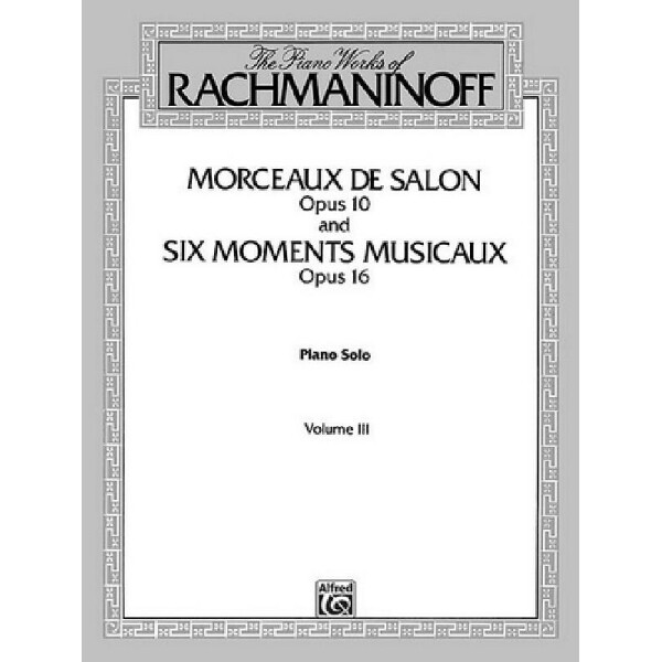 Morceaux de Salon op.10   and