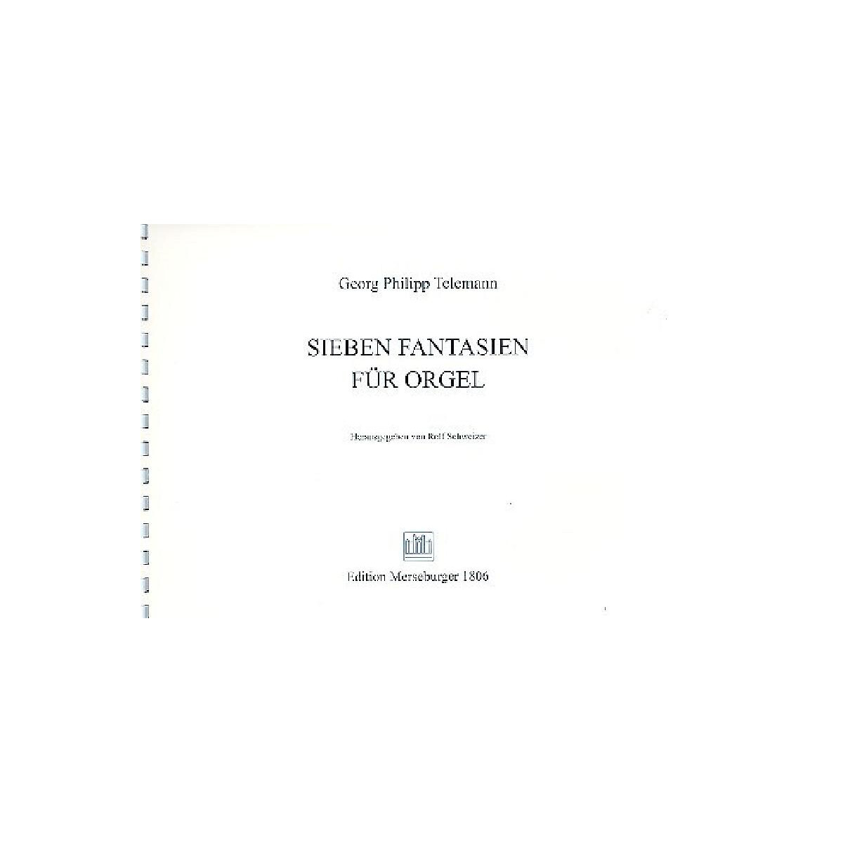 7 Fantasien für Orgel box