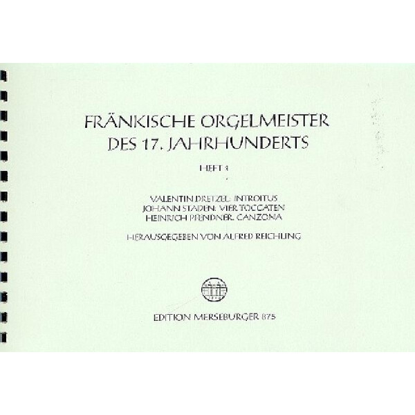 Fränkische Orgelmeister des 17.