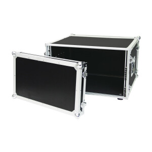 Roadinger effects rack CO DD, 6U, 38cm deep, black