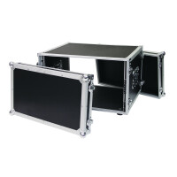 Roadinger effects rack CO DD, 6U, 38cm deep, black