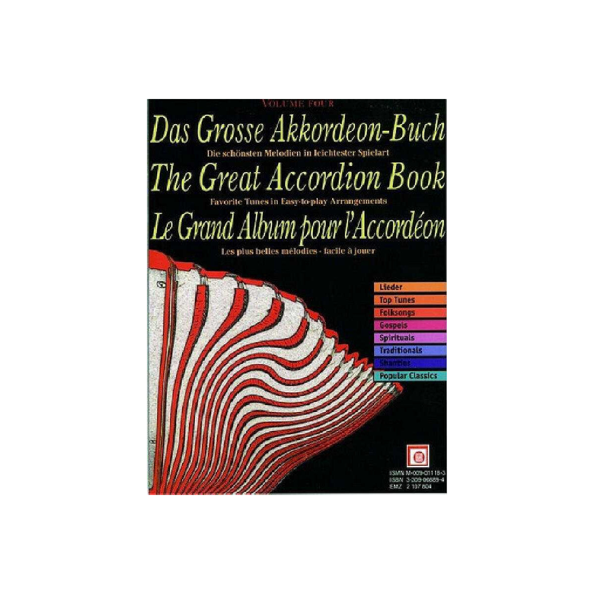 Das große Akkordeonbuch Band 4 box