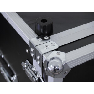 Roadinger effects rack CO DD, 10U, 38cm deep, black