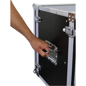 Roadinger effects rack CO DD, 10U, 38cm deep, black