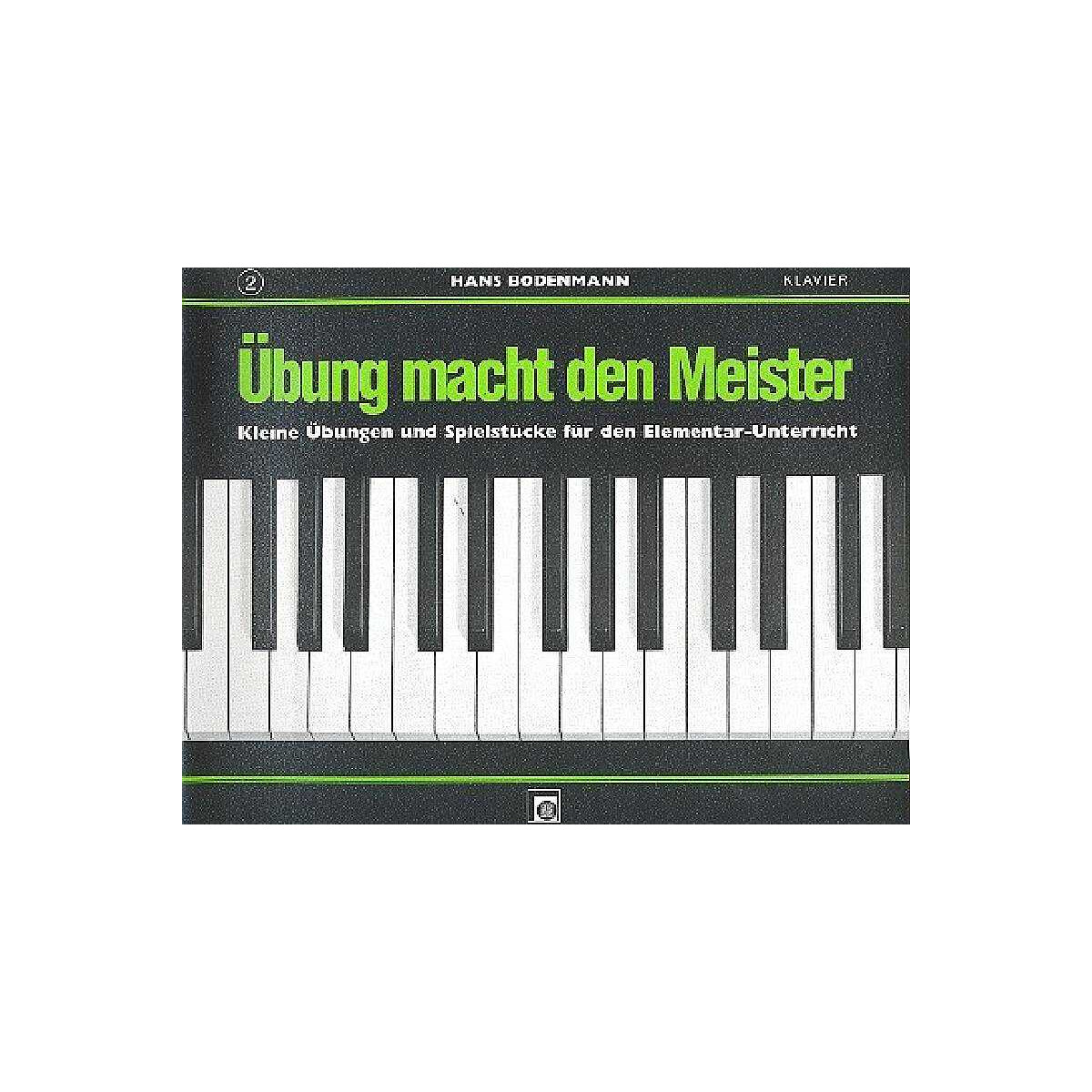 &Uuml;bung macht den Meister Band 2