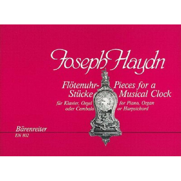 Flötenuhrstücke für Klavier,