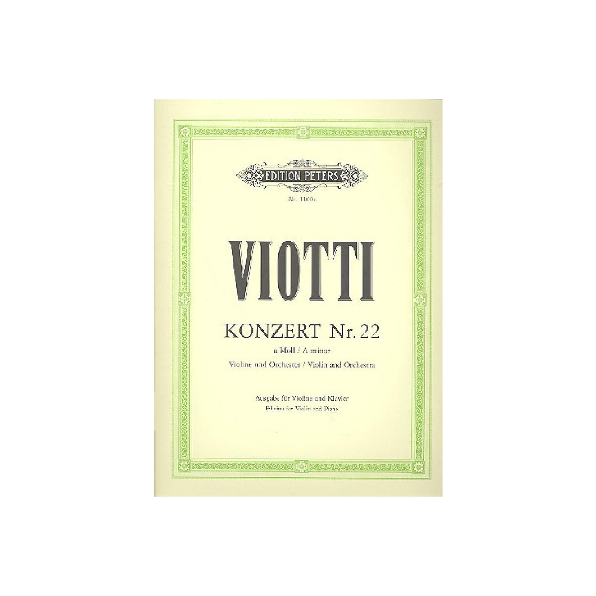 Konzert a-Moll Nr.22 für Violine un box