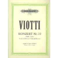 Konzert a-Moll Nr.22 für Violine und Orchester