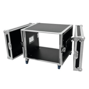 Roadinger Rack Profi 8HE 45cm mit Rollen