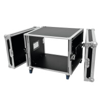 Roadinger Rack Profi 8HE 45cm mit Rollen