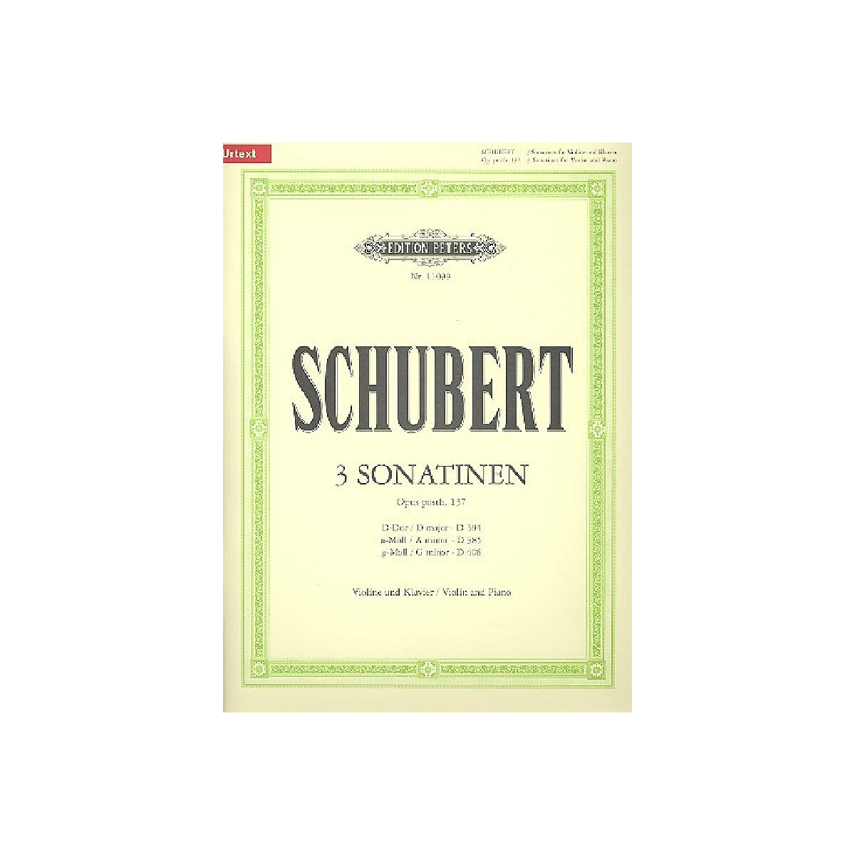 3 Sonatinen op.posth.137 box