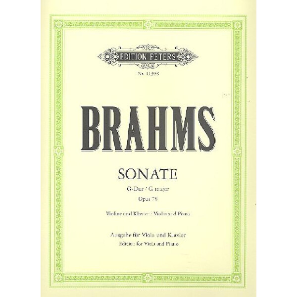 Sonate G-Dur op.78 für Violine und Klavier