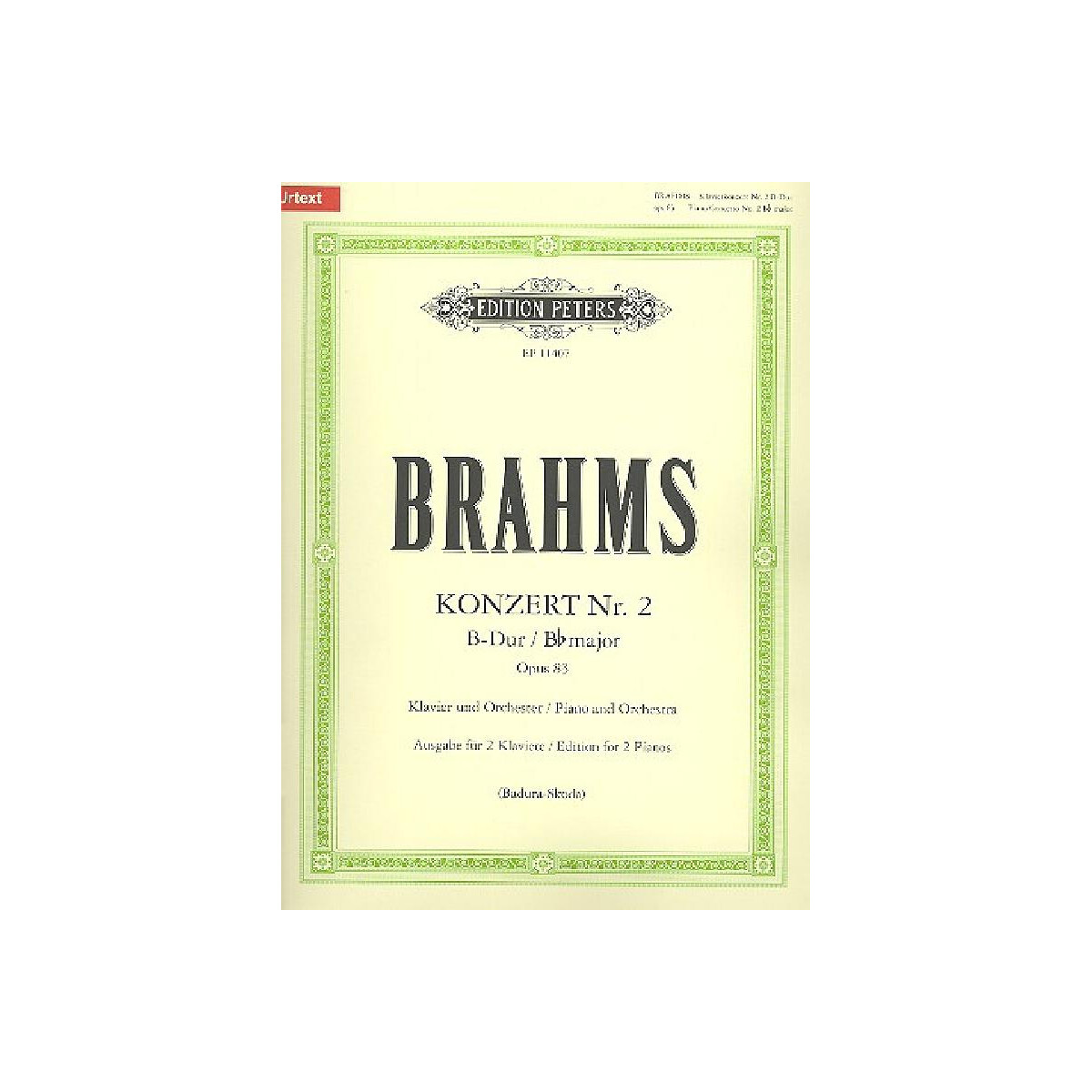 Konzert B-Dur Nr.2 op.83 für Klavie box