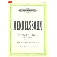 Konzert g-Moll op.25 MWVO7 für Klavier und Orchester