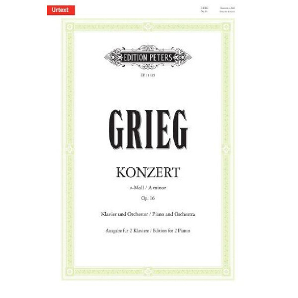 Konzert a-Moll op.16 für Klavier und Orchester