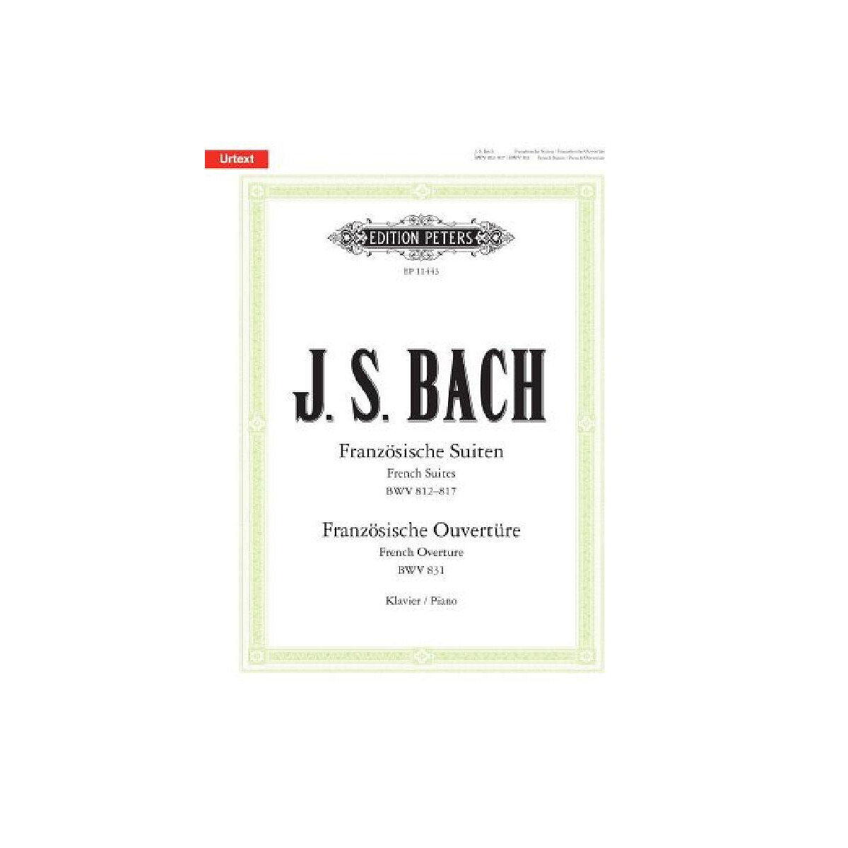 Französische Suiten BWV812-817  und box