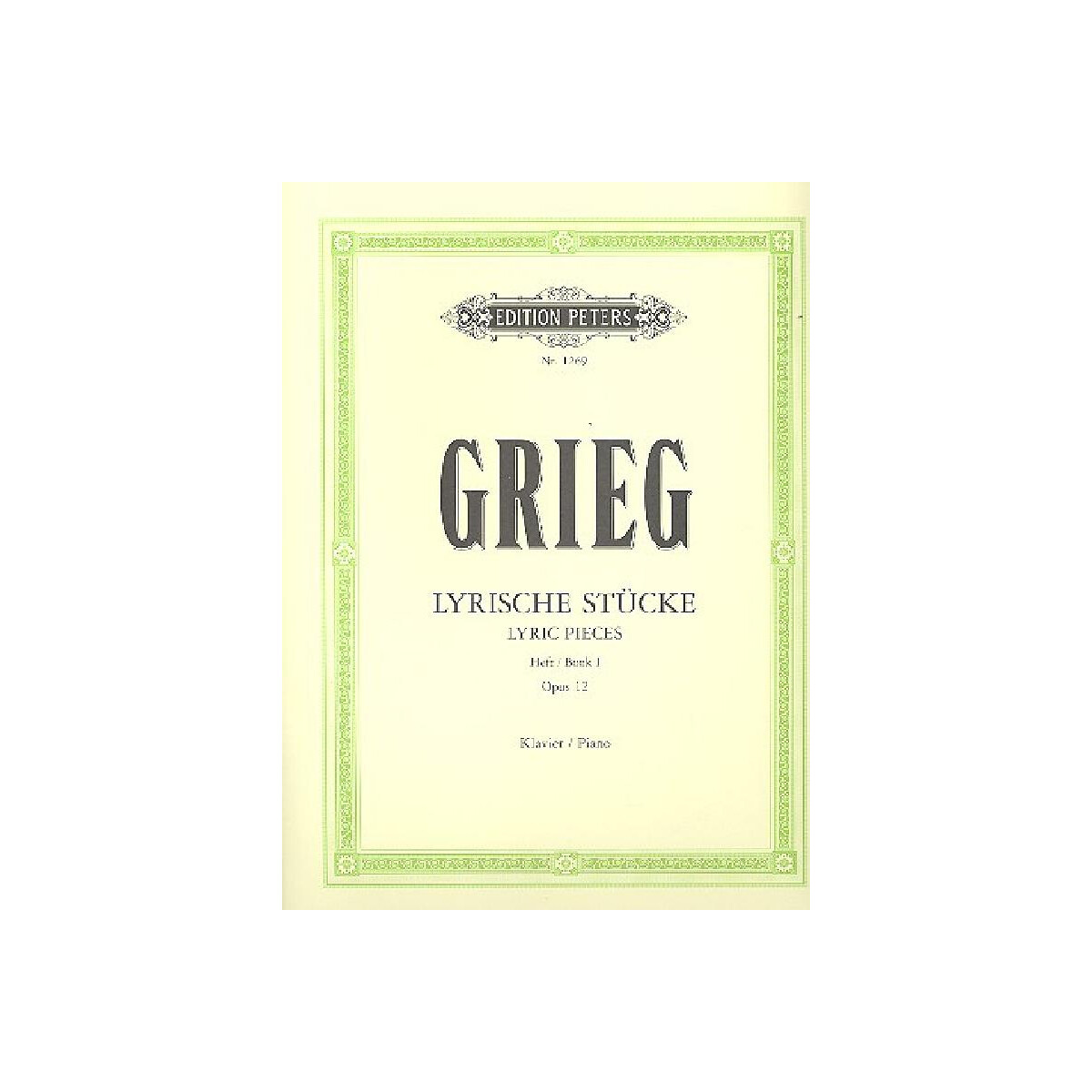 Lyrische Stücke op.12 Band 1 box