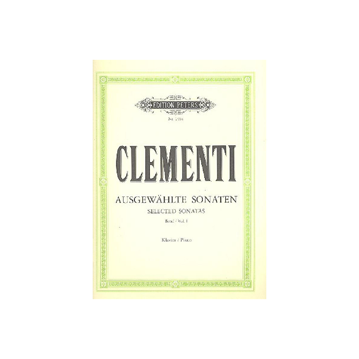 Ausgewählte Sonaten Band 1 box