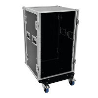Roadinger Rack Profi 18HE 45cm mit Rollen