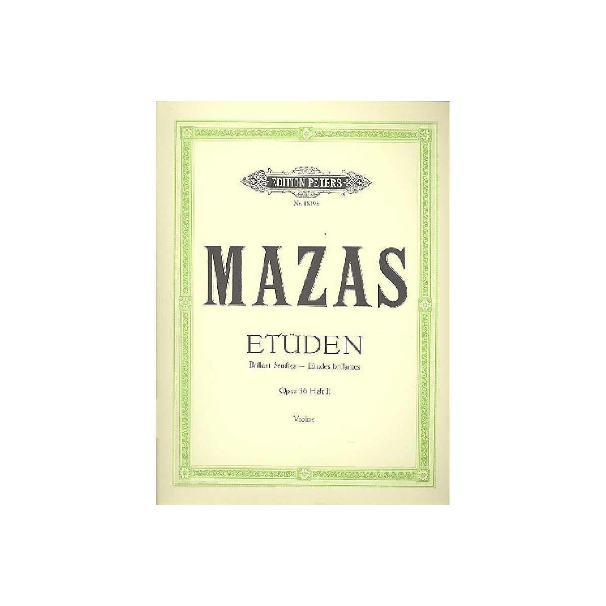 Etüden op.36 Band 2 box