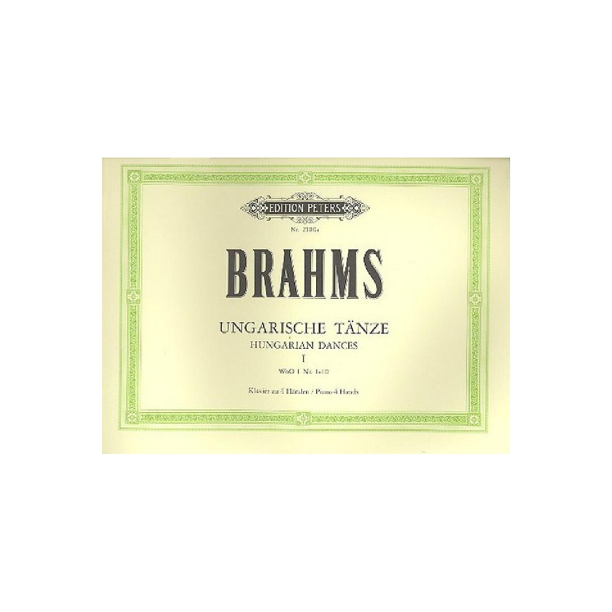 Ungarische Tänze Band 1 WoO1 (Nr.1- box