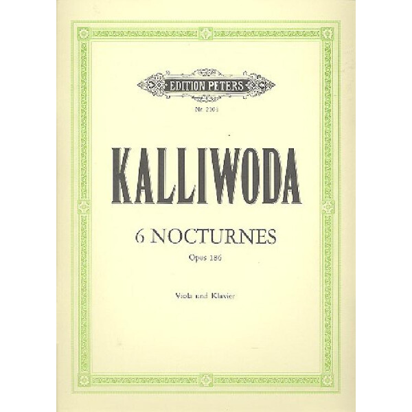 6 Nocturnes op.186