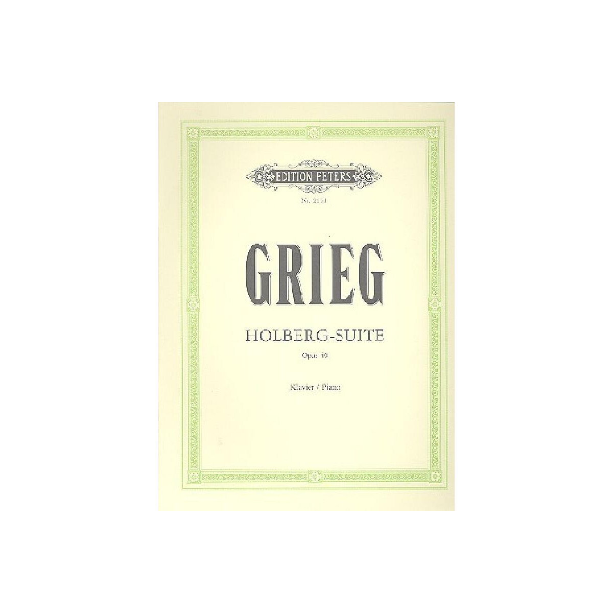 Aus Holbergs Zeit op.40 box