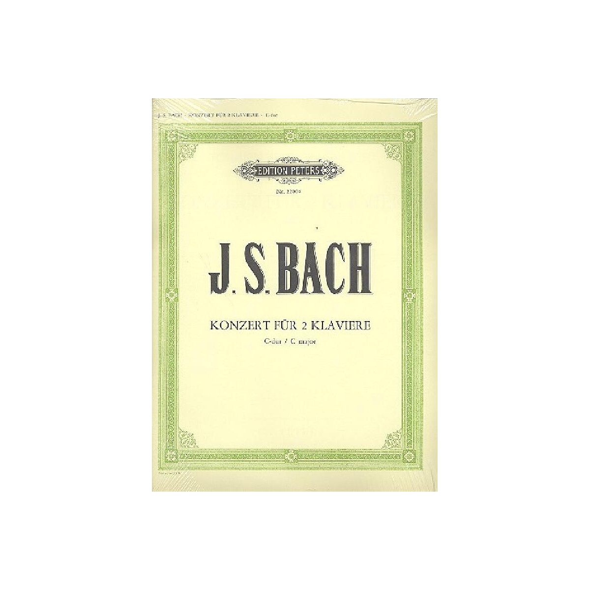 Konzert C-Dur BWV1061 für 2 Klaviere und Orchester