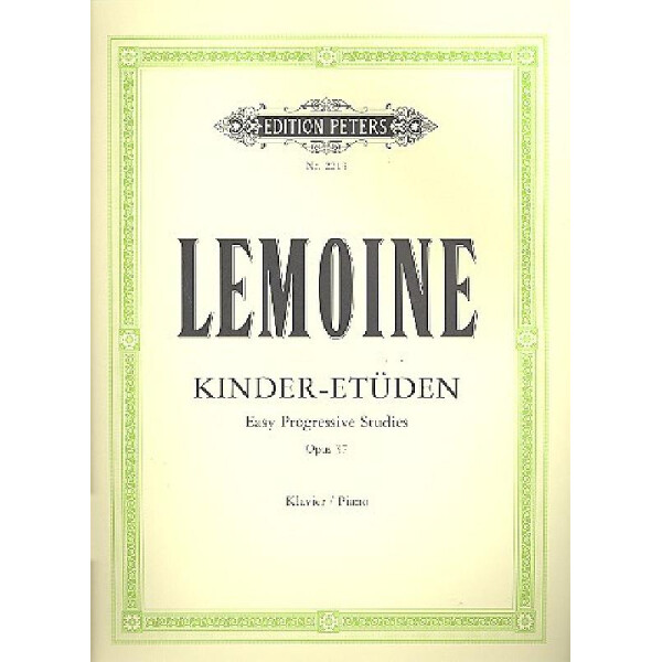 Kinder-Etüden op.37