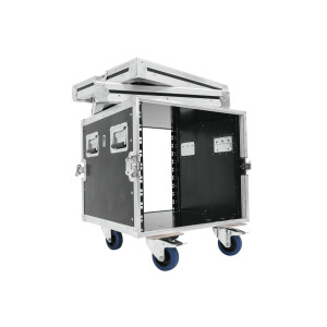 Roadinger Rack Profi KM 10HE 55cm with wheels