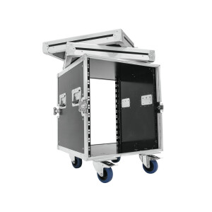 Roadinger Rack Profi KM 12HE 55cm mit Rollen