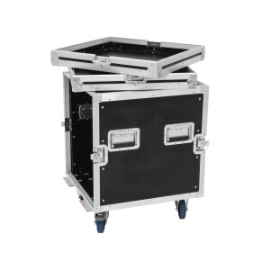 Roadinger Rack Profi KM 12HE 55cm mit Rollen